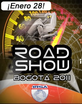 Road Show Bogotá 2011: Por la Seguridad Vial este 28 de enero
