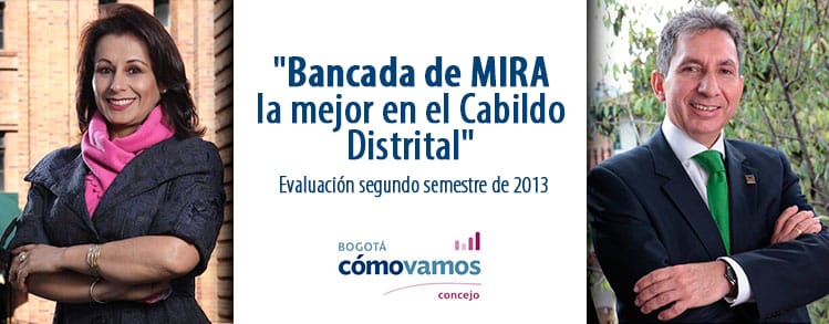 Concejales de MIRA calificados como los mejores