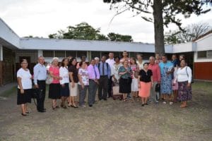 Representante Guillermina Bravo de Gira por varios departamentos del País