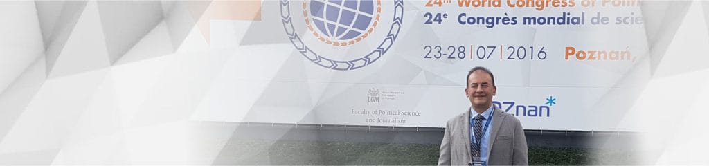 Ponencia del Presidente de MIRA, Carlos Alberto Baena, en el Congreso Mundial de Ciencia Política 2016