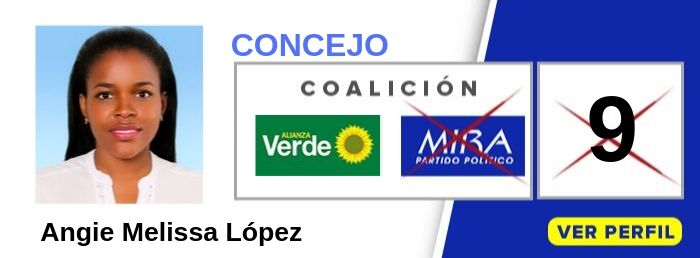 Angie Melissa Lopez candidata al Concejo de Jamundi Valle - Partido Político MIRA - Elecciones-2019