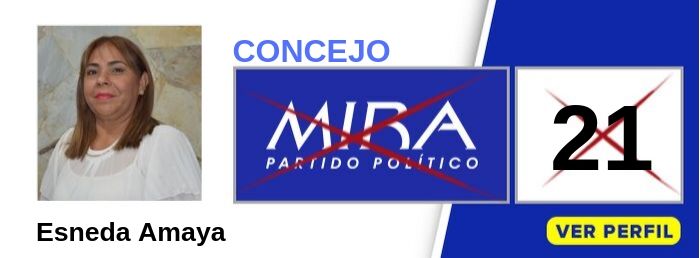 Esneda Amaya - Candidato Concejo Cali Valle - Partido Político MIRA - Elecciones 2019