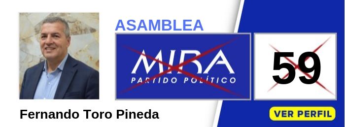 Fernando Toro Pineda - Candidato a la Asamblea Valle del Cauca - Partido Político MIRA - Elecciones 2019