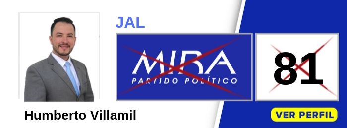 Humberto Villamil candidato a la JAL Comuna 2 Cali Valle - Partido Político MIRA - Elecciones 2019