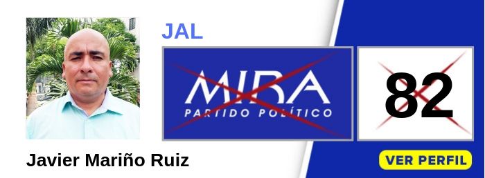 Javier Mariño - Candidato a la JAL Comuna 19 Cali Valle - Partido Político MIRA - Elecciones 2019