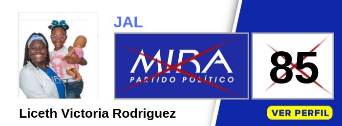 Liceth Victoria Rodriguez candidata a la JAL de Localidad 1 - Buenaventura Valle Partido Político MIRA - Elecciones 2019