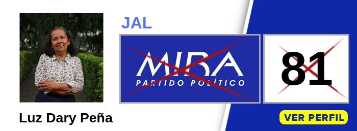 Luz Dary Peña candidata a la JAL- Comuna 5- Cali - Partido Político MIRA - Elecciones 2019