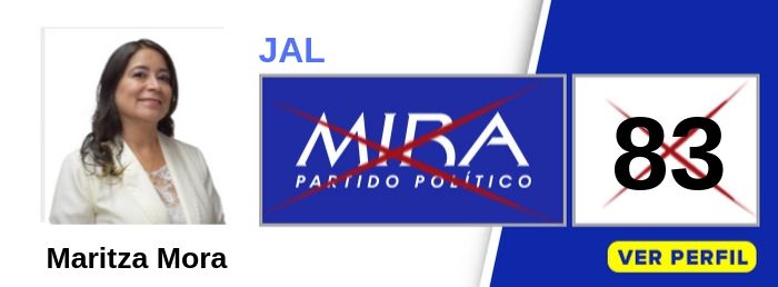 Maritza Mora candidata a la JAL Comuna 3 Cali Valle - Partido Político MIRA - Elecciones 2019