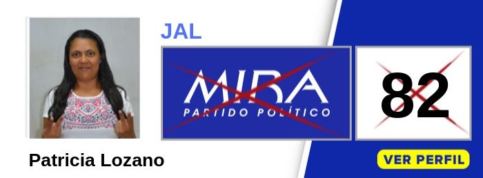 Patricia Lozano candidata a la JAL Comuna 20 - Cali - Valle - Partido Político MIRA - Elecciones 2019