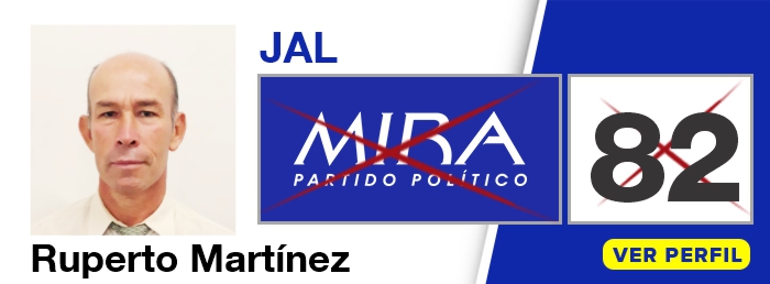 Ruperto Martinez candidato - JAL de la Comuna 2 - Florida Valle - Partido Político MIRA - Elecciones 2019