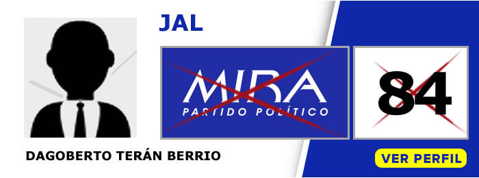 Dagoberto Terán Berrio Candidato a la JAL de la comuna 7 de Dosquebradas Risaralda - Partido Político MIRA - Elecciones 2019