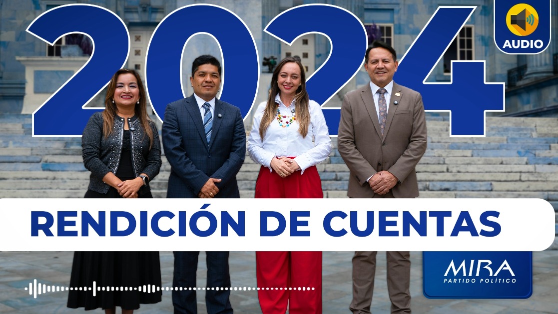 Rendición de Cuentas Bancada Congreso 2024