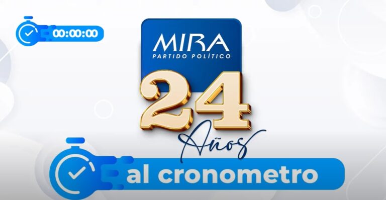 24 años del Partido MIRA: Celebrando su historia y compromiso político en Colombia