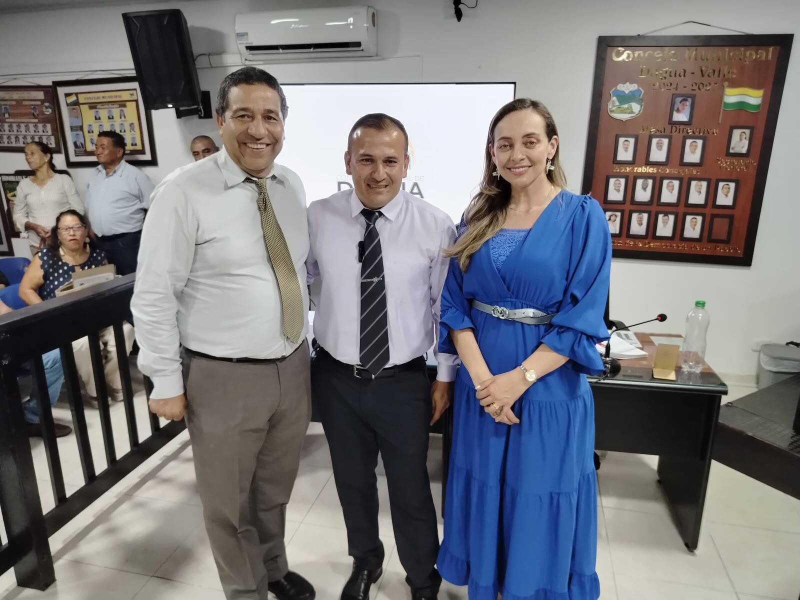 Óscar Martínez González asume como concejal de Dagua